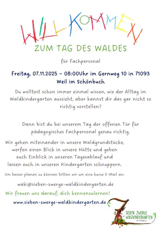Tag des Waldes